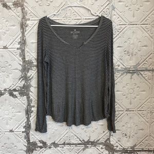 American Eagle Aerie Super Soft & Sexy Quarter-length sleeve Shirt Size Small